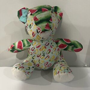 Watermelon Print Teddy bear